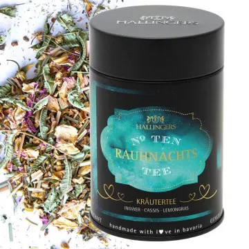 Rauhnacht No. Ten - X (Premiumdose) - Spiritueller Tee als Begleiter in den Rauhnächten auch als Geschenk zu Advent & Weihnachten (70g)