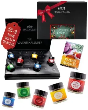 Red Christmas (24 Winter-Tees im Glas)