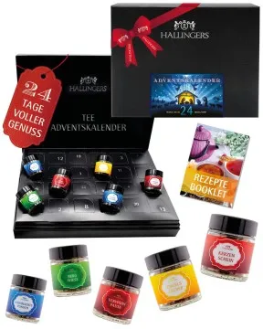 Stille Nacht special (24 Winter-Tees im Glas)