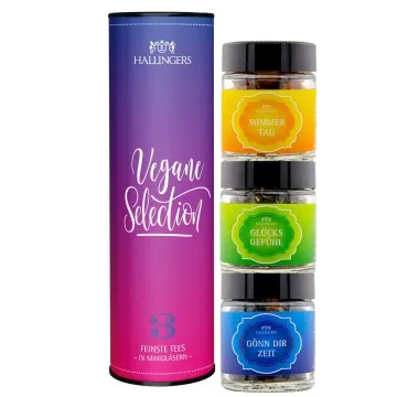 Vegane Selection (3 Tees im Glas)