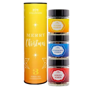 Merry Christmas (3 Weihnachts-Tees im Glas)