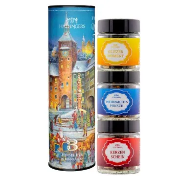Fröhliche Weihnachten (3 Weihnachts-Tees im Glas)
