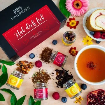 Hab dich lieb Red (5 Früchte-Tees im Glas)