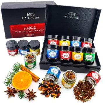 Fröhliche Weihnachten (8 Winter-Tees im Glas)