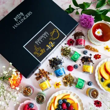 Klassisches Tee-Set (12 Tees im Glas)