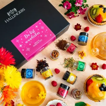 Du bist wunderbar - pink (12 Tees im Glas)