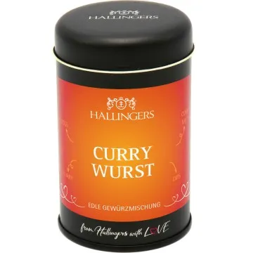 Gewürz-Mischung für Currysoße, Gemüsecurry, Dips & Pommes (85g) - Currywurst (Aromadose)