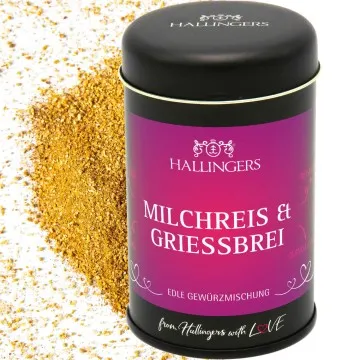 Milchreis & Griesbrei (Aromadose) - Gewürz-Mischung für Porridge, Reispudding & Quinoa-Pudding (100g)