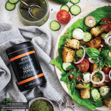 Gewürz-Mischung für Salate, Gemüse & Dressings (65g) - BBQ Salat Power (Aromadose)