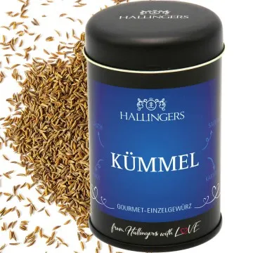 Kümmel (Aromadose) - Basis-Gewürz für Gulasch, Roggenbrot, Sauerkraut & Kartoffelsuppe (65g)