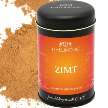 Zimt (Aromadose) - Basis-Gewürz für Apfelkuchen, Chai Latte, Rosinenbrot & Curry (65g)