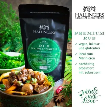 Wildgulasch Rub (für Geflügel-, Rindergulasch & Ragout) - Gewürz-Rub, zum Marinieren Aromabeutel