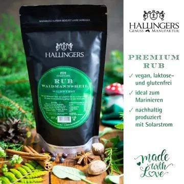 Wildwurst Rub (für Wildgerichte & Wurstwürze) - Gewürz-Rub, zum Marinieren Aromabeutel