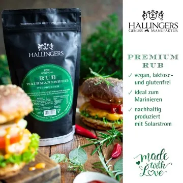 Wildburger Rub (für Wildgerichte & Wild-Burger) - Gewürz-Rub, zum Marinieren Aromabeutel