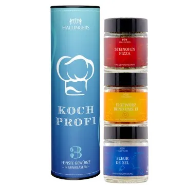 Koch-Profi (3 Gewürze im Glas)