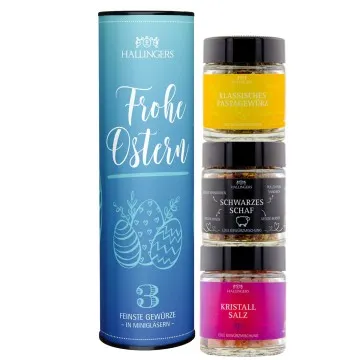 Frohe Ostern (3 Kochgewürze im Glas)