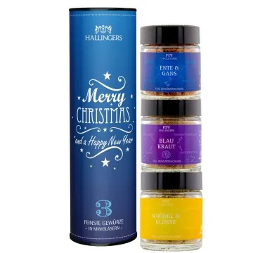 Merry Christmas and A Happy New Year (3 Winter-Gewürze im Glas)