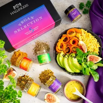 Vegan Selection (5 vegane Gewürze im Glas)