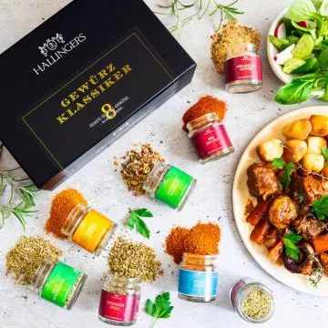 Gewürz Klassiker (8 Gewürze im Glas)