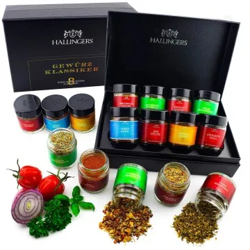 Gewürz Klassiker (8 Gewürze im Glas)