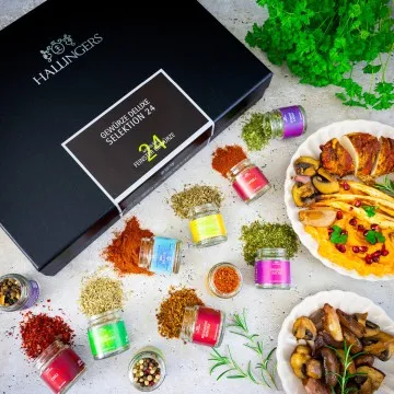 Deluxe Selektion 24 (24 Gewürze im Glas)