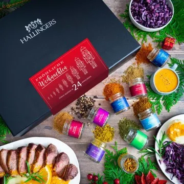 Fröhliche Weihnachten (24 Winter-Gewürze im Glas)