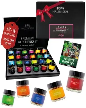 Zum Valentinstag (24 Gewürze im Glas)