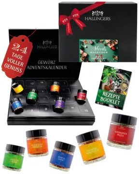 Green Christmas (24 Winter-Gewürze im Glas)