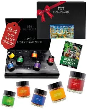 Markt im Advent special (24 Winter-Gewürze im Glas)