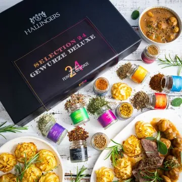Gewürze Deluxe Selektion 24 - No. 1 (24 Gewürze im Glas)