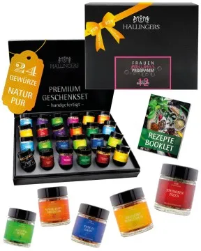 Happy New Year Yellow (24 Gewürze im Glas)