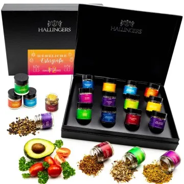 Herzliche Ostergrüße (12 Gewürze im Glas)