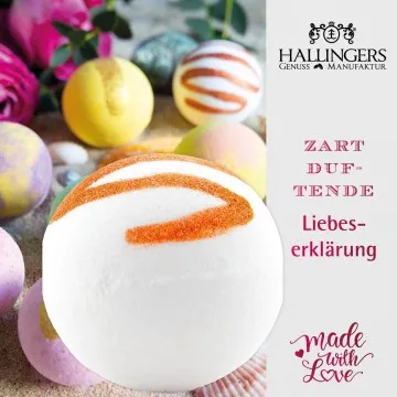 Zum Valentinstag (4 Badebomben im Mix)