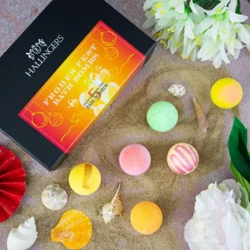 Frohes Fest - Bath Bombs - Orange (5 Badebomben)