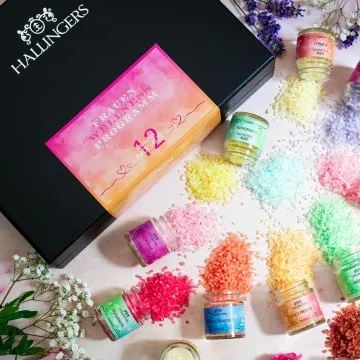 Frauen-Wellness-Programm (12 Badesalze im Glas)