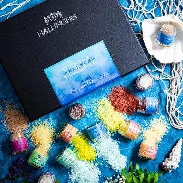 Männer-Wellness-Programm (12 Badesalze im Glas)