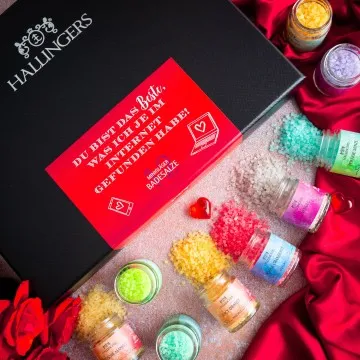 Du bist das Beste was ich je im Internet gefunden habe (12 Badesalze im Glas)