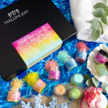 Gutes Neues Jahr (12 Badesalze im Glas)