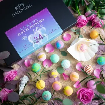 Luxury Bath Bombs - Purple (24 Badebomben)
