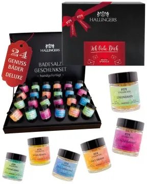 Ich Liebe Dich (24 Badesalze im Glas)