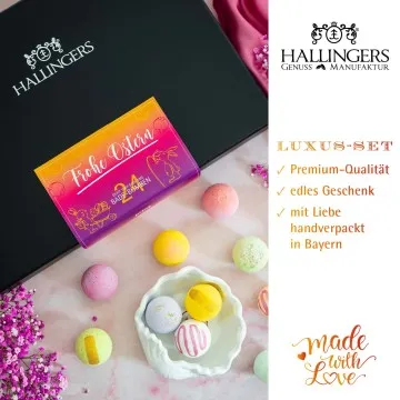 Frohe Ostern - Badebomben-Set, 24 Badekugeln Bath Bomb