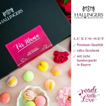 Für Mama - Badebomben-Set, 24 Badekugeln Bath Bomb