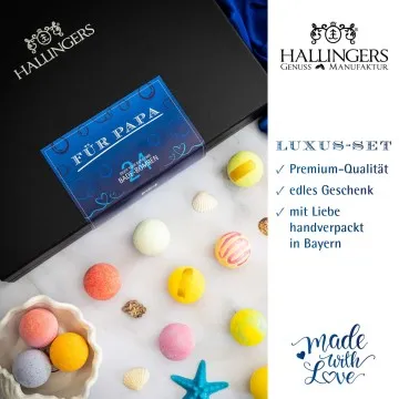 Für Papa - Badebomben-Set, 24 Badekugeln Bath Bomb