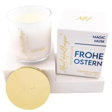 Frohe Ostern Klassik (Moschus-Duftkerze)