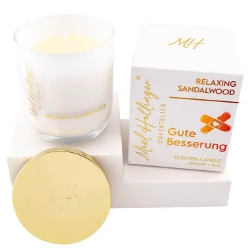Gute Besserung (Sandelholz-Duftkerze)