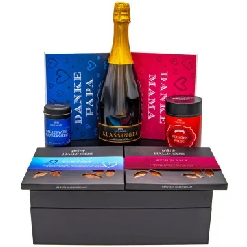 Muttertag & Vatertag Big Box White (Geschenkkorb)