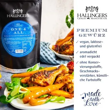 Vatertag Bag blue (großes Mitbringsel Schokoladen-Tafel, 9er-Pralinen & Gewürze-Rub) - Feinkost-Set, XL