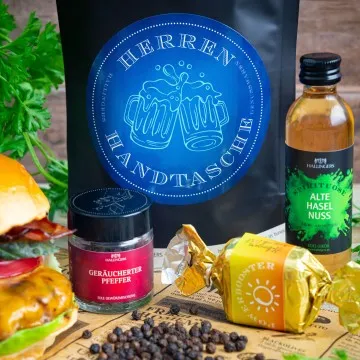 Herrenhandtasche (Geschenkkorb)