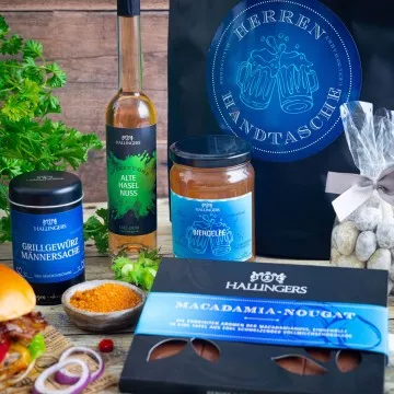 Herrenhandtasche XXL (Geschenkkorb)