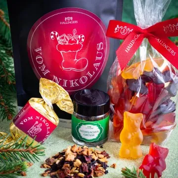 Vom Nikolaus (Geschenkkorb)